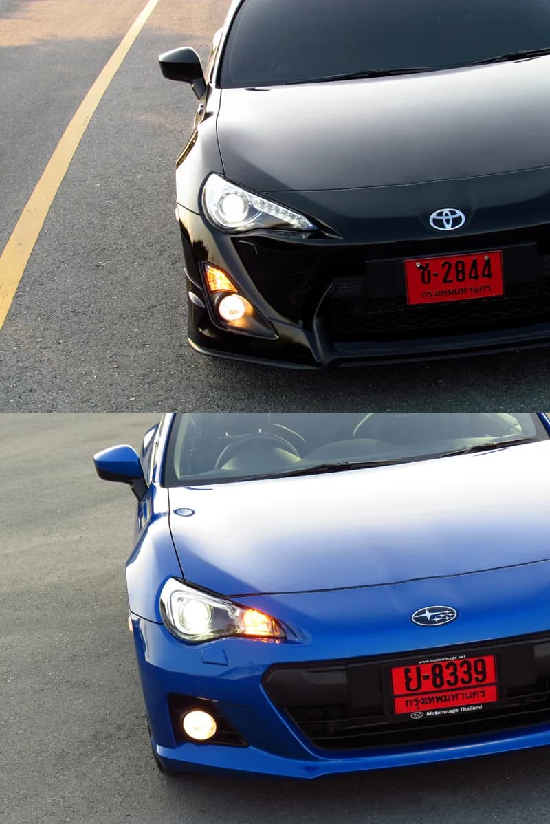 Toyota 86 Subaru Brz ราคาและรีวิว
