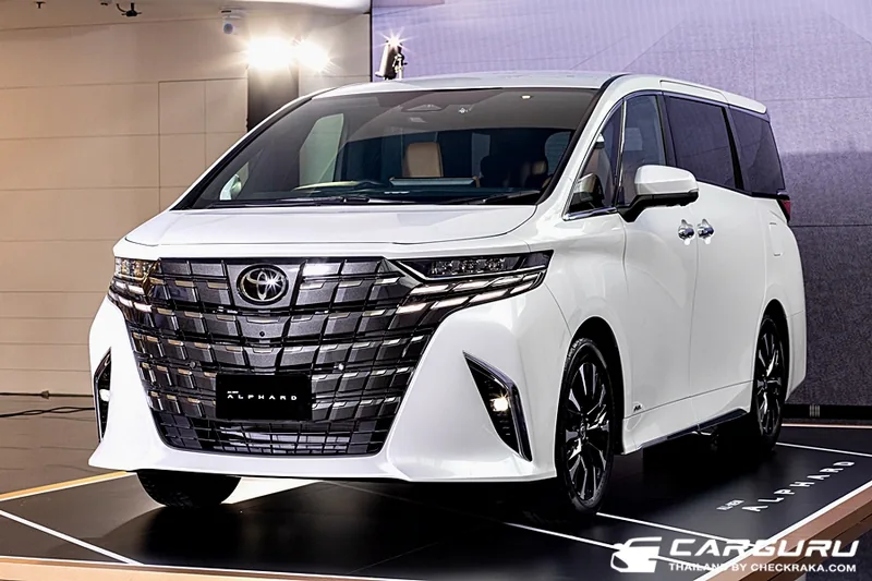 Toyota Alphard ราคาและรีวิว